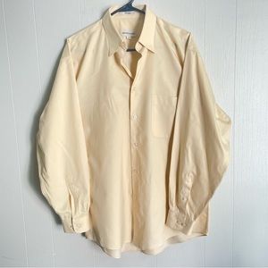 Pronto Uomo - Pale Mustard Yellow Regular Fit Button Down Shirt